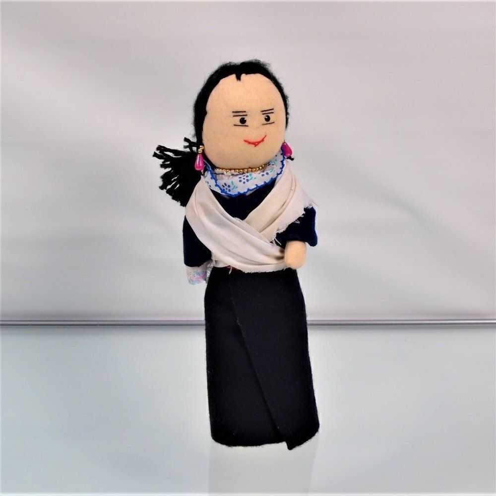 Voodoo Art Cloth Doll Etoile Noire